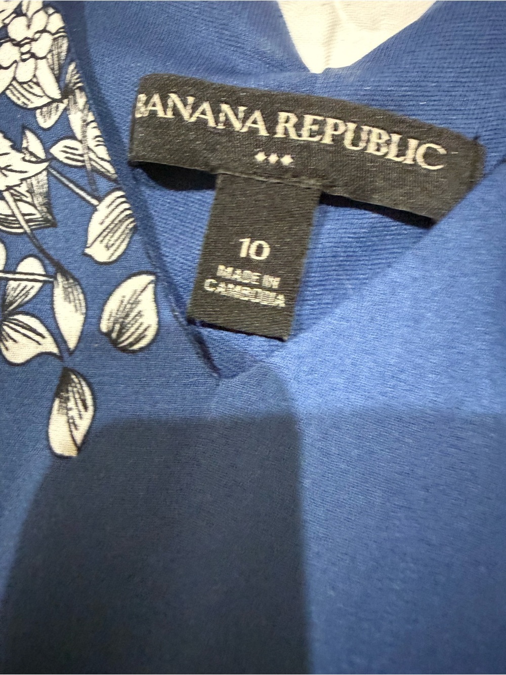 Banana republic size 10 floral dress - Picture 2 of 5